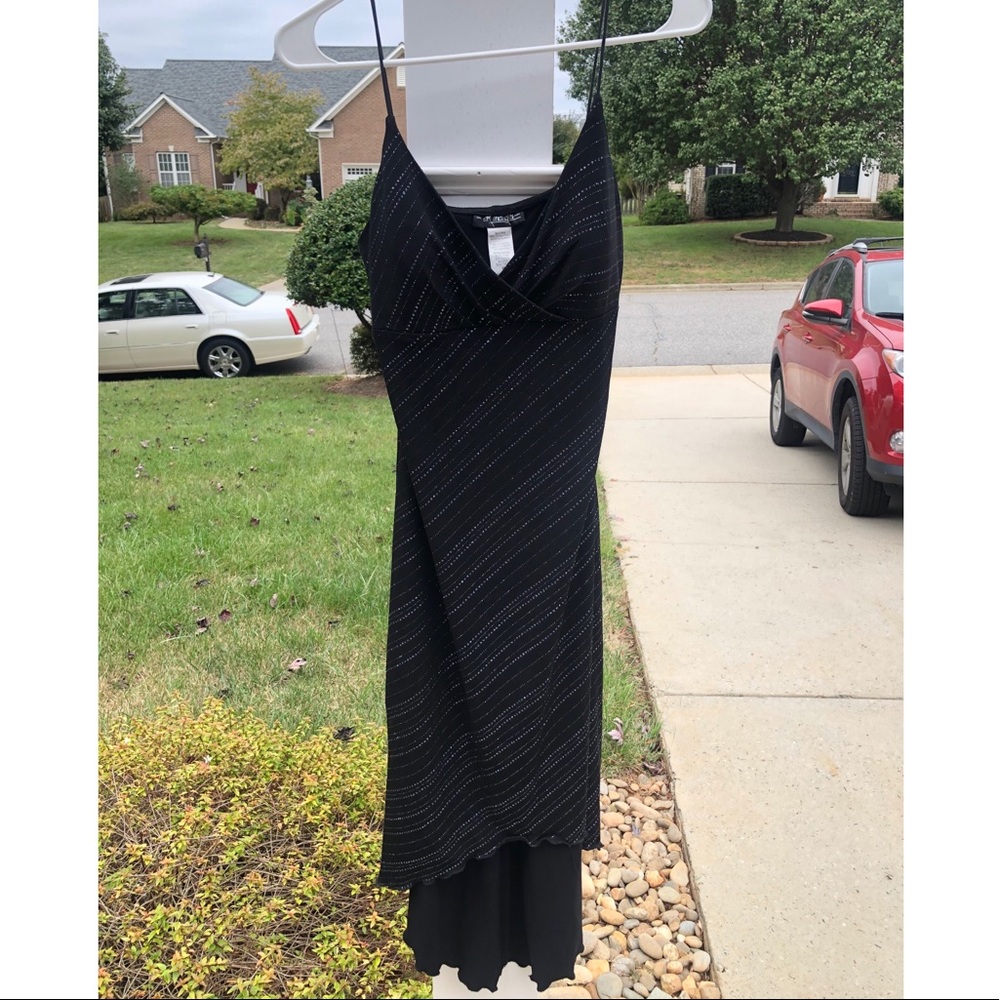 Black sparkly cocktail dress